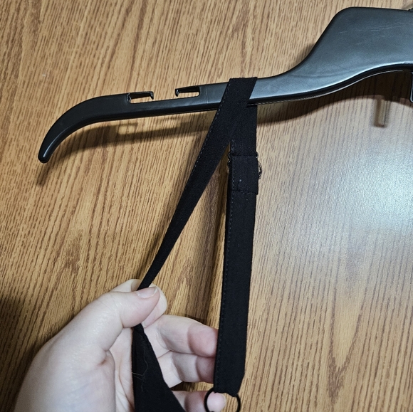 torrid black stretch challis lace up jumpsuit Size 1 With Pockets! - Picture 7 of 11